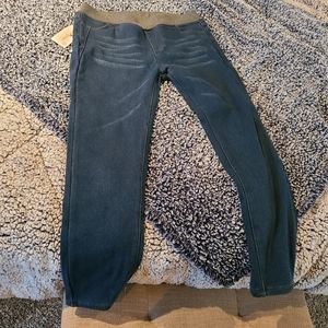 Stretch thermal jeggings